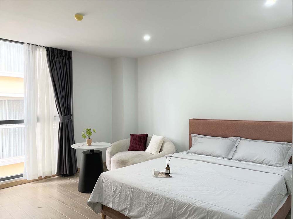 Studio serviced apartment for rent in Tan Binh District, Pho Quang Street