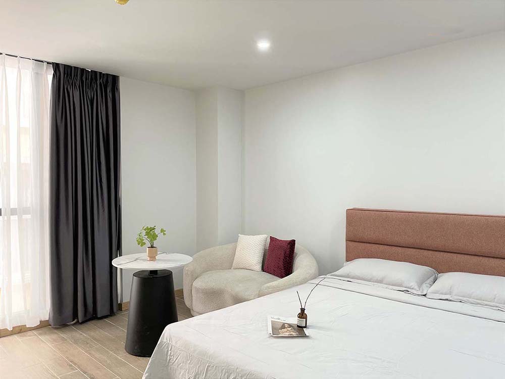 Studio serviced apartment for rent in Tan Binh District, Pho Quang Street