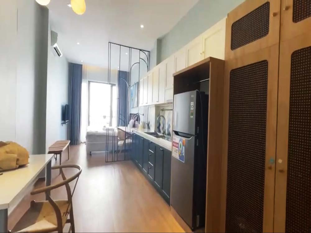 Cozy studio serviced apartment for lease on Nam Ki Khoi Nghia Street, District 3
