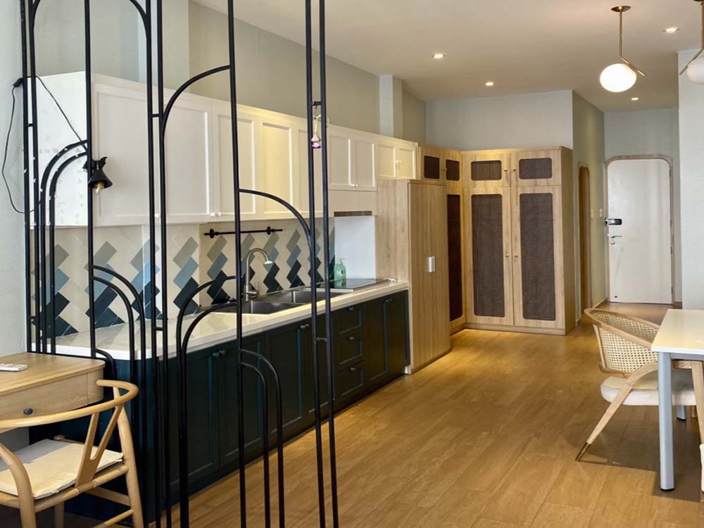 Cozy studio serviced apartment for lease on Nam Ki Khoi Nghia Street, District 3