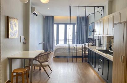 Cozy studio serviced apartment for lease on Nam Ki Khoi Nghia Street, District 3
