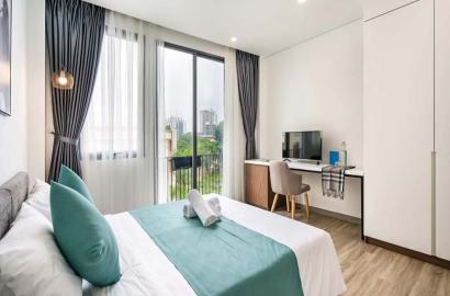 Studio serviced apartment for lease on Nguyen Trai Street, District 1
