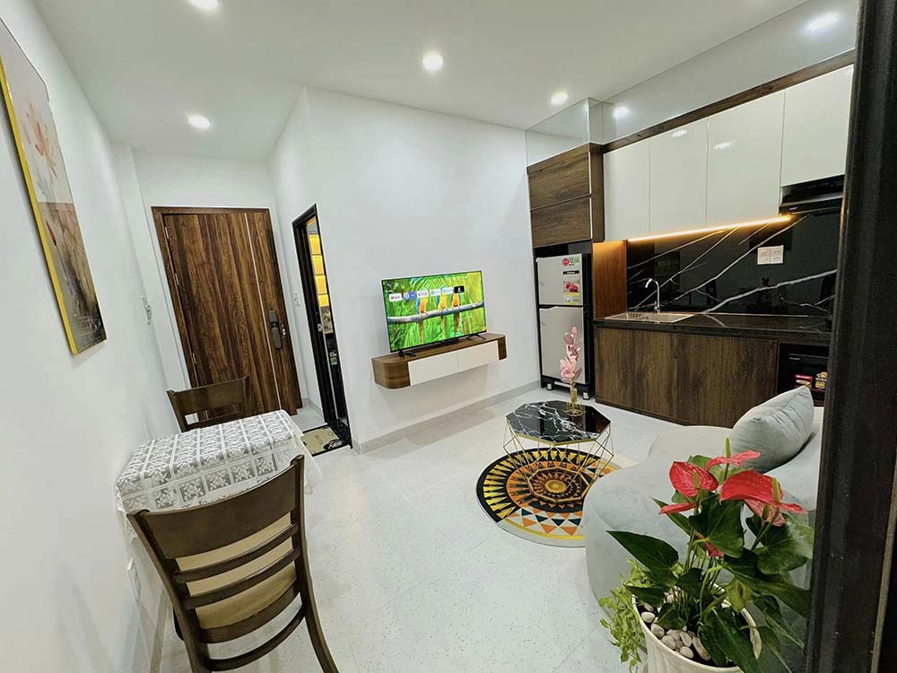 Cozy serviced apartment for rent on Nguyen Dinh Chinh Street, Phu Nhuan District