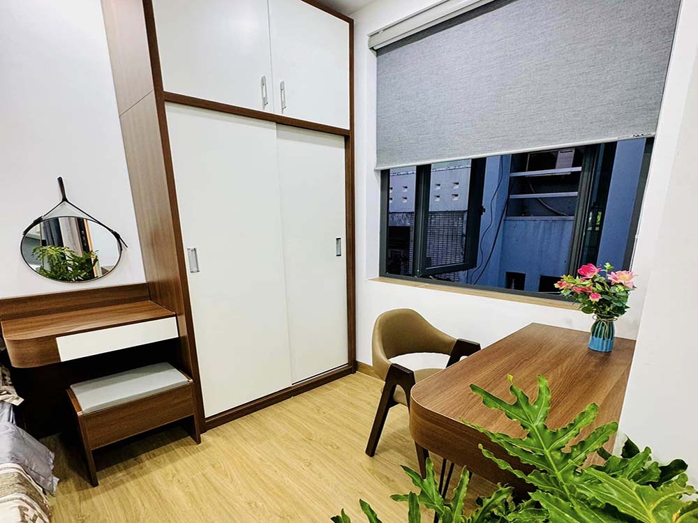 Cozy serviced apartment for rent on Nguyen Dinh Chinh Street, Phu Nhuan District
