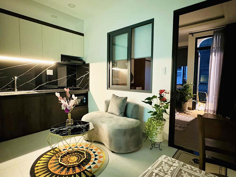 Cozy serviced apartment for rent on Nguyen Dinh Chinh Street, Phu Nhuan District