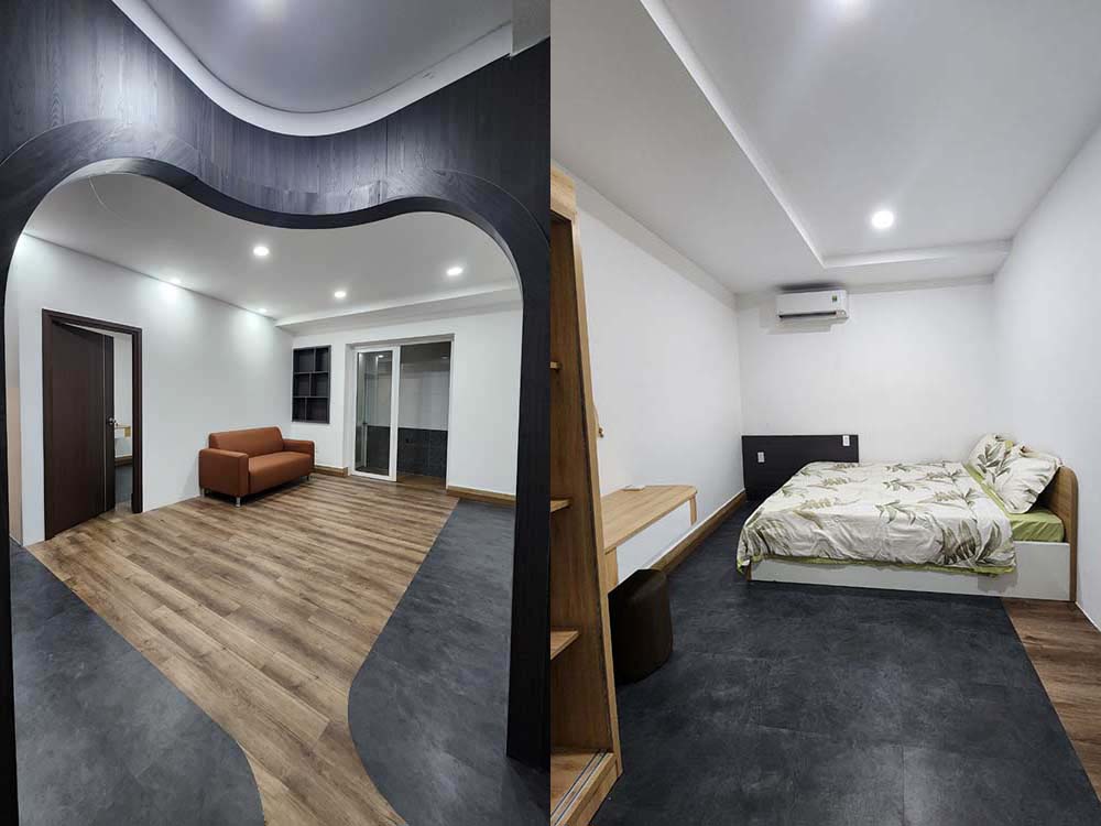 Two bedrooms serviced apartment for rent on Tran Ke Xuong Street, Phu Nhuan District