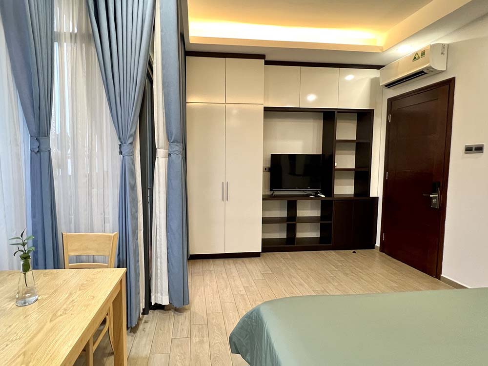 Cozy studio serviced apartment for rent in Thao Dien Ward, District 2, Thu Duc City