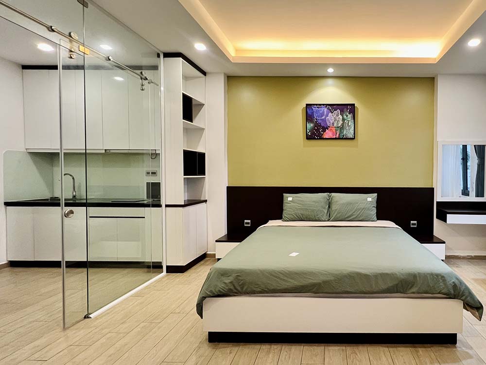 Cozy studio serviced apartment for rent in Thao Dien Ward, District 2, Thu Duc City