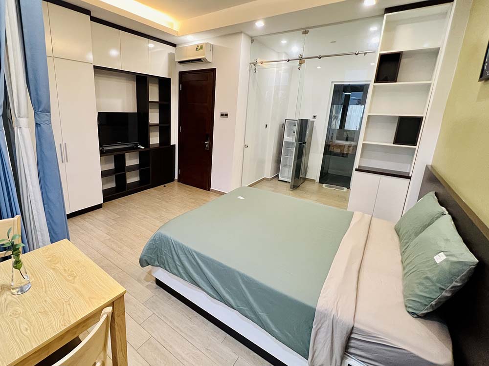 Cozy studio serviced apartment for rent in Thao Dien Ward, District 2, Thu Duc City
