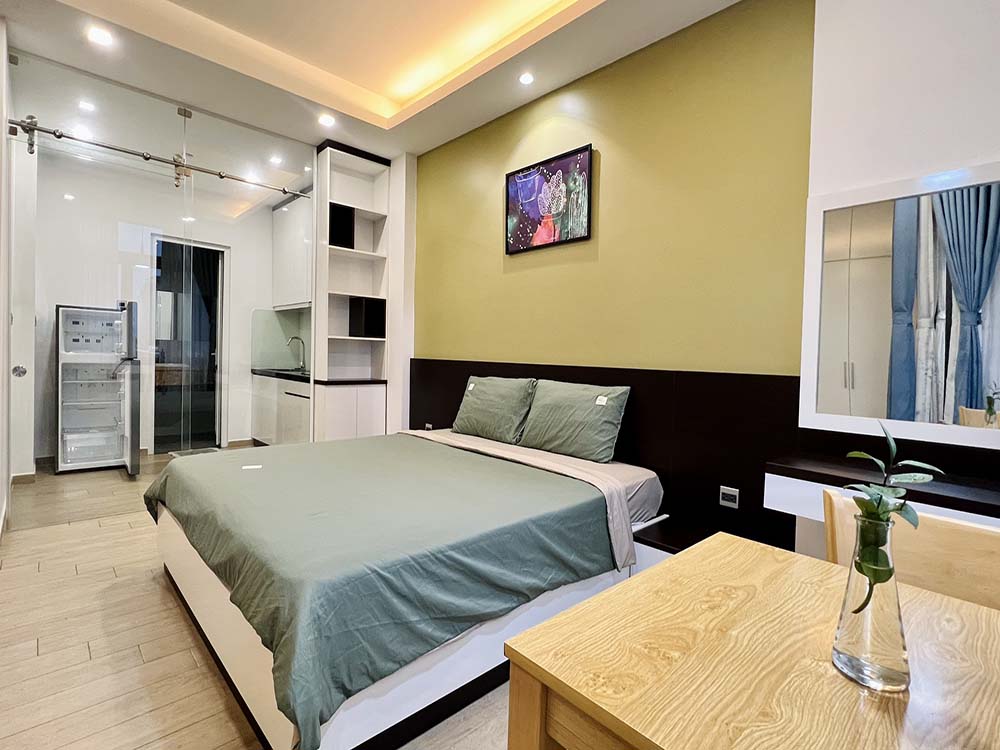 Cozy studio serviced apartment for rent in Thao Dien Ward, District 2, Thu Duc City