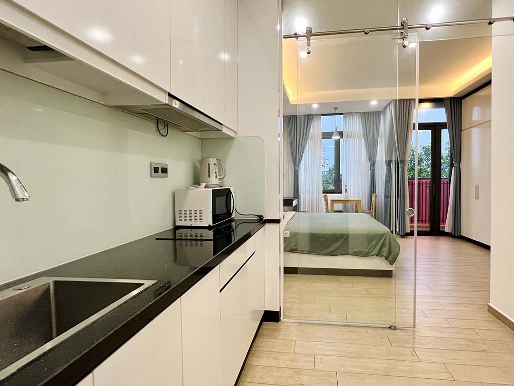 Cozy studio serviced apartment for rent in Thao Dien Ward, District 2, Thu Duc City
