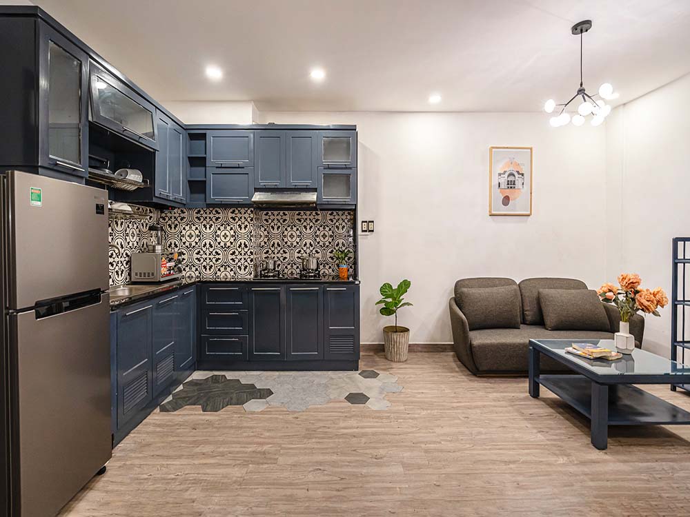 Nice serviced apartment for lease on Nguyen Van Thu Street, Dakao Ward, District 1