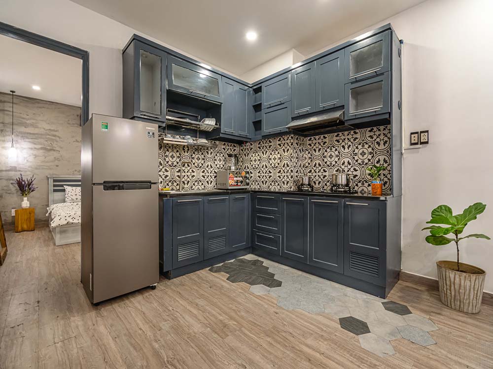 Nice serviced apartment for lease on Nguyen Van Thu Street, Dakao Ward, District 1