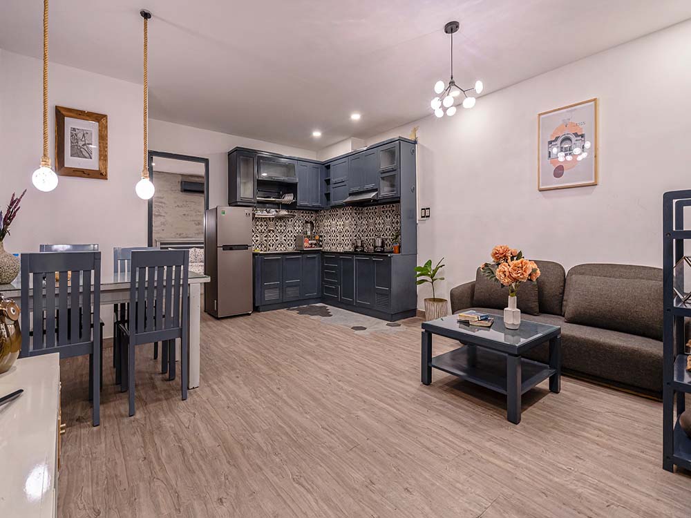 Nice serviced apartment for lease on Nguyen Van Thu Street, Dakao Ward, District 1