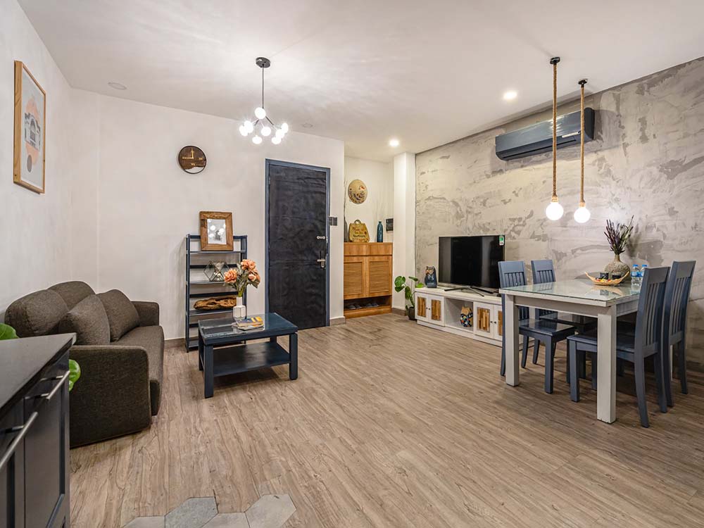 Nice serviced apartment for lease on Nguyen Van Thu Street, Dakao Ward, District 1