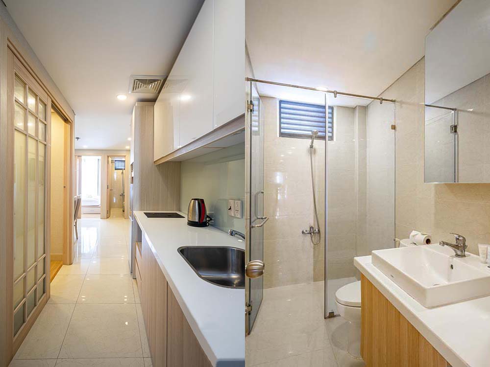 Two bedrooms serviced apartment renting on Tran Khanh Du Street, Dakao Ward