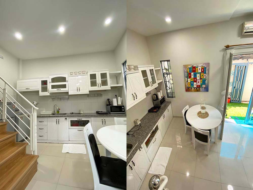 Cozy serviced apartment for rent on Nguyen Van Lac Street, Binh Thanh District