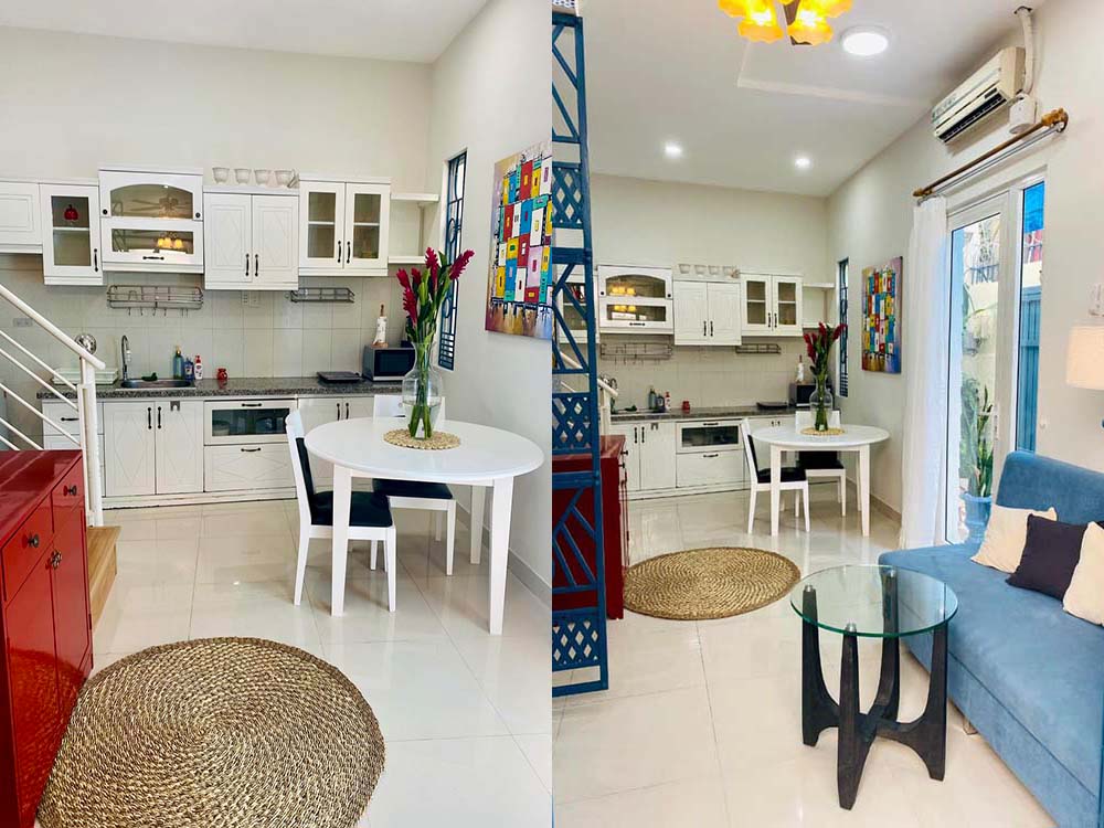 Cozy serviced apartment for rent on Nguyen Van Lac Street, Binh Thanh District