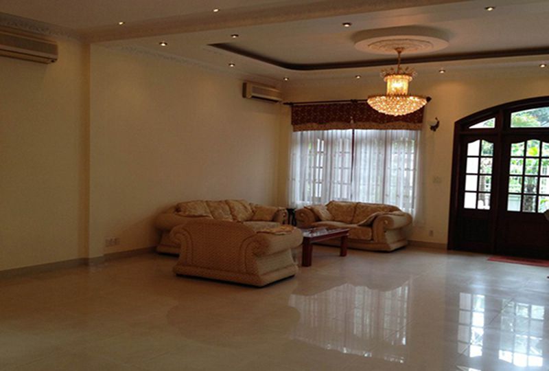 Villa for rent on Nguyen Van Huong street Thao Dien Ward District 2