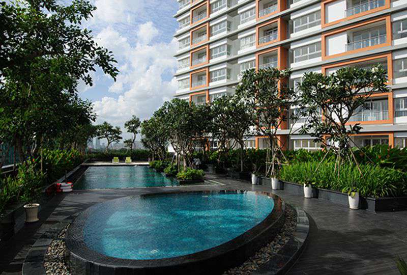 Apartment for rent in Dragon Hill building district 7 - Rental : 700USD