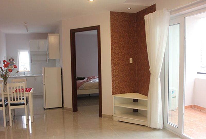  Luxury serviced apartment for rent on Nguyen Thuong Hien street Phu Nhuan district