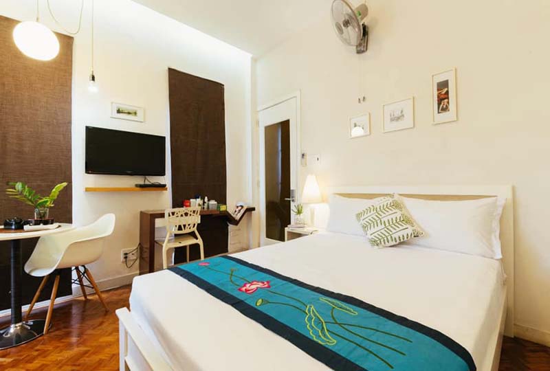 Nice serviced apartment for rent on Nguyen Dinh Chieu street District 1