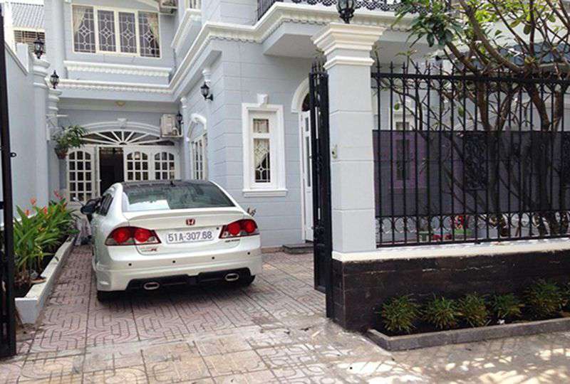 Nice villa on Fideco compound Thao Dien  District 2 - Rental : 1500USD