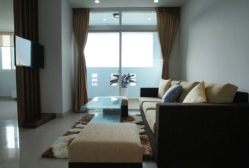 Nice serviced apartment for rent on Pham Ngu Lao street, district 1