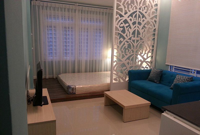 Serviced studio apartment for rent on Rach Bung Binh street District 3