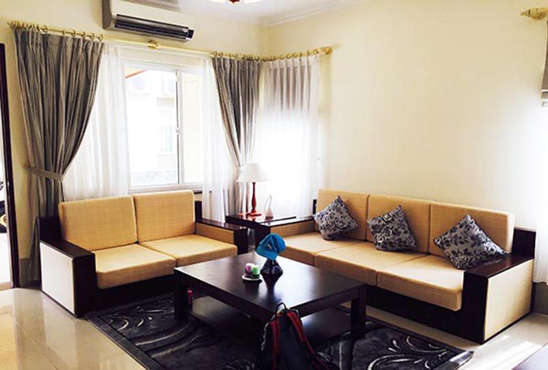 Nice villa near Lycee Francais Marguerite Duras for rent in district 9 HCMC