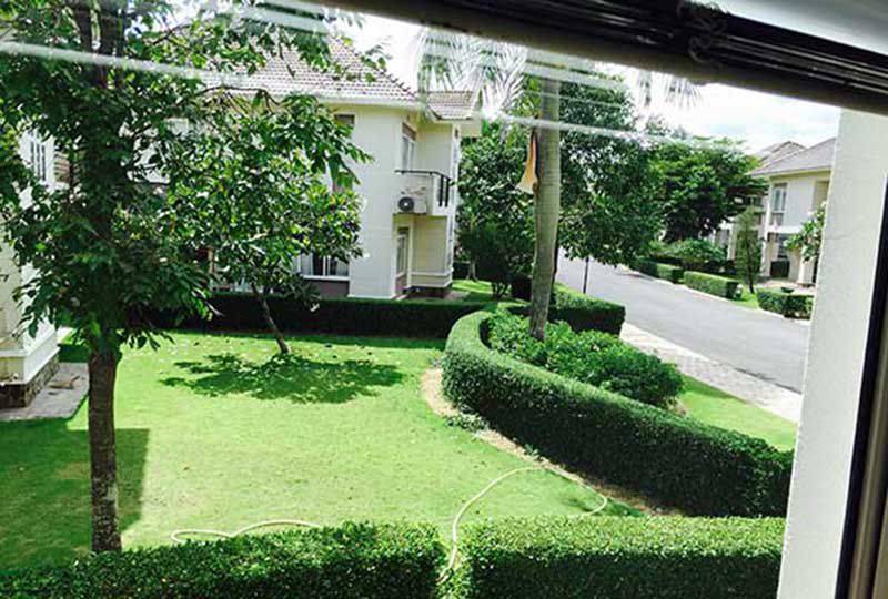 Nice villa near Lycee Francais Marguerite Duras for rent in district 9 HCMC