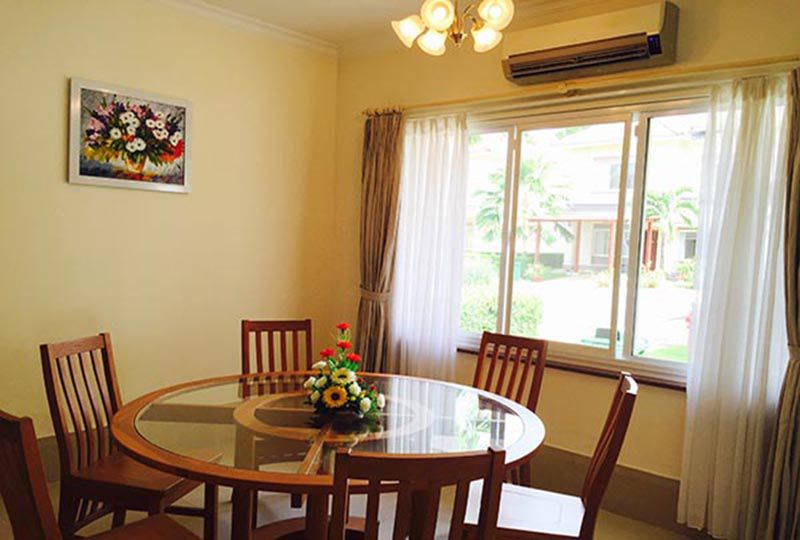 Nice villa near Lycee Francais Marguerite Duras for rent in district 9 HCMC