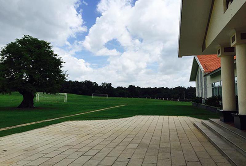 Nice villa near Lycee Francais Marguerite Duras for rent in district 9 HCMC