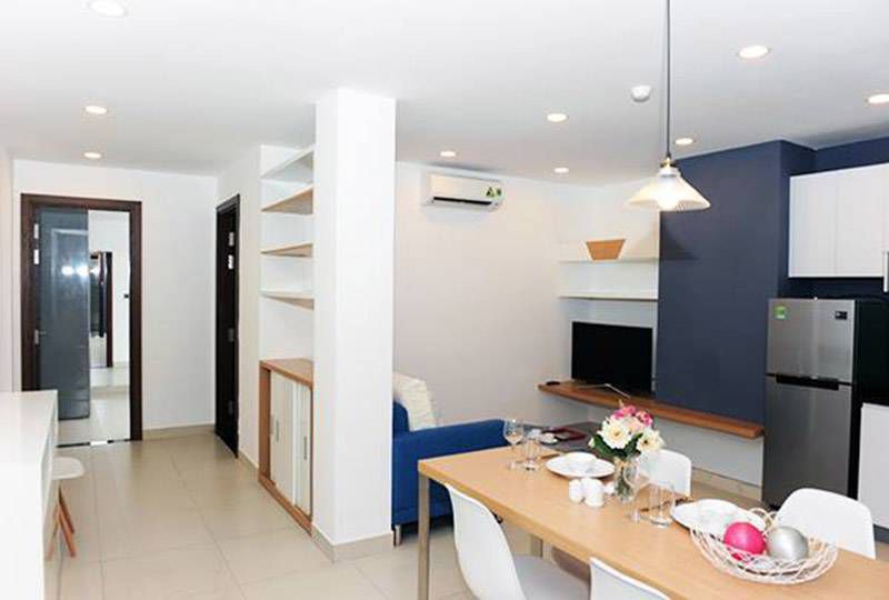 Serviced apartment on Nguyen Van Huong street Thao Dien district 2 for rent