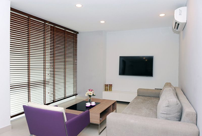 Leasing a Penthouse serviced apartment on Nguyen Van Huong street Thao Dien ward district 2 - Rental : 1100USD
