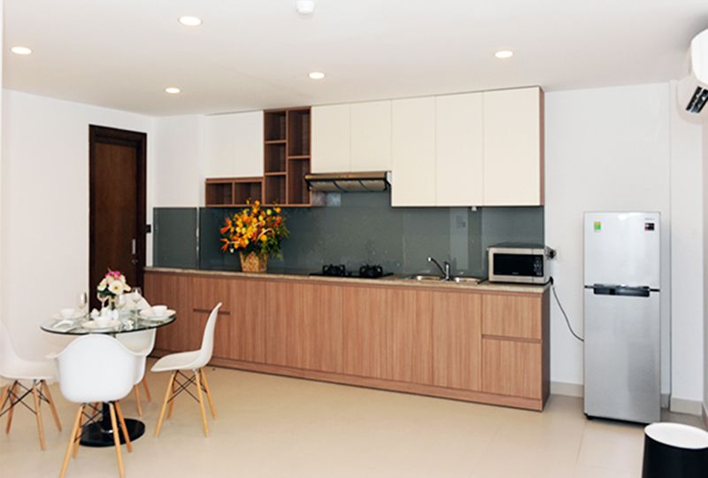 Leasing a Penthouse serviced apartment on Nguyen Van Huong street Thao Dien ward district 2 - Rental : 1100USD