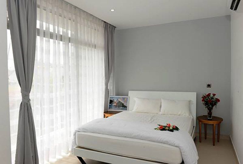 Leasing a Penthouse serviced apartment on Nguyen Van Huong street Thao Dien ward district 2 - Rental : 1100USD