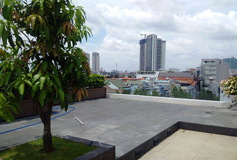 Leasing a Penthouse serviced apartment on Nguyen Van Huong street Thao Dien ward district 2 - Rental : 1100USD