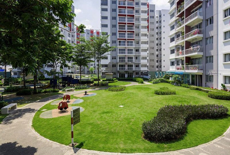Nice apartment on Carillon building Tan Binh district for rent long-term