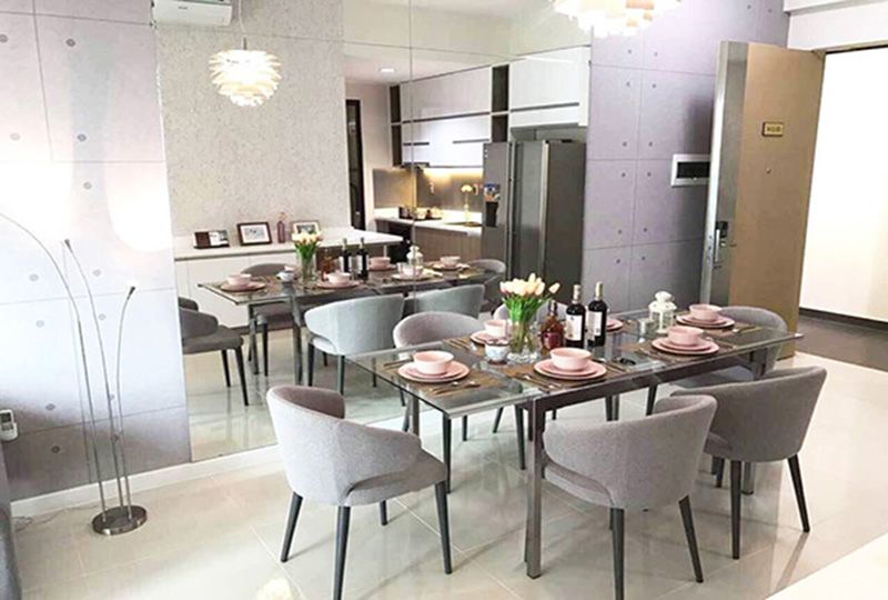 Luxury apartment in The Ascent Thao Dien area Ho Chi Minh city for rent