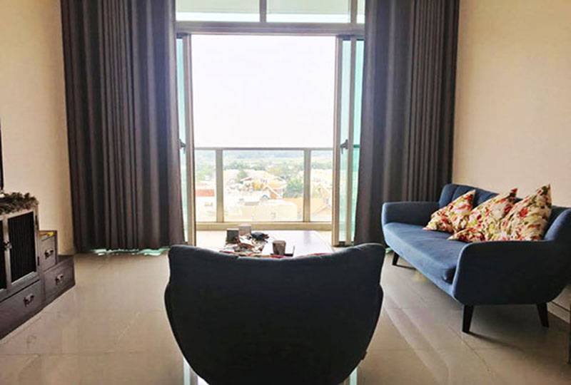 Two bedroom apartment in The Vista An Phu Thao Dien ward district 2 for rent