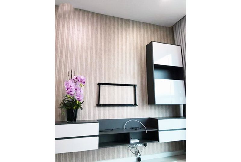 Two Bedroom apartment in The Ascent , Quoc Huong street , Thao Dien , district 2 for rent.