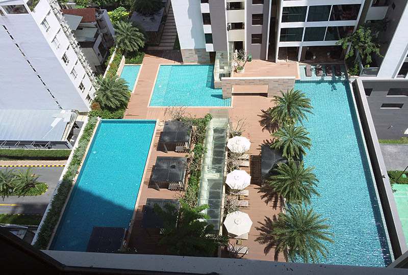 Two Bedroom apartment in The Ascent , Quoc Huong street , Thao Dien , district 2 for rent.