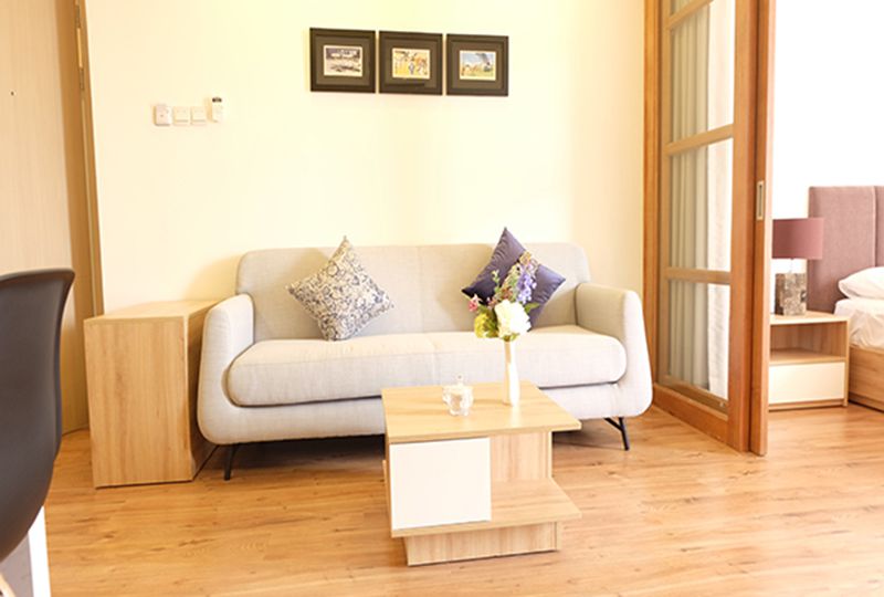 Elegant Serviced apartment on Nguyen Huu Canh street Binh Thanh district for lease
