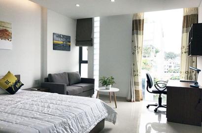 Nice serviced apartment on CMT8 street district 3 for rent