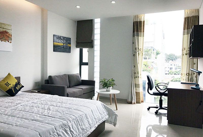 Nice serviced apartment on CMT8 street district 3 for rent