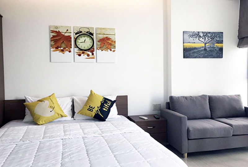 Nice serviced apartment on CMT8 street district 3 for rent