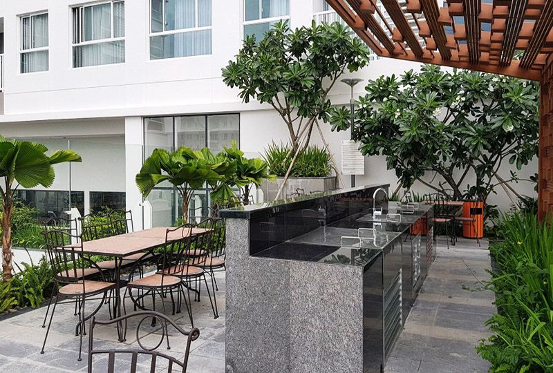 One bedroom apartment in Orchard Garden Phu Nhuan district for rent