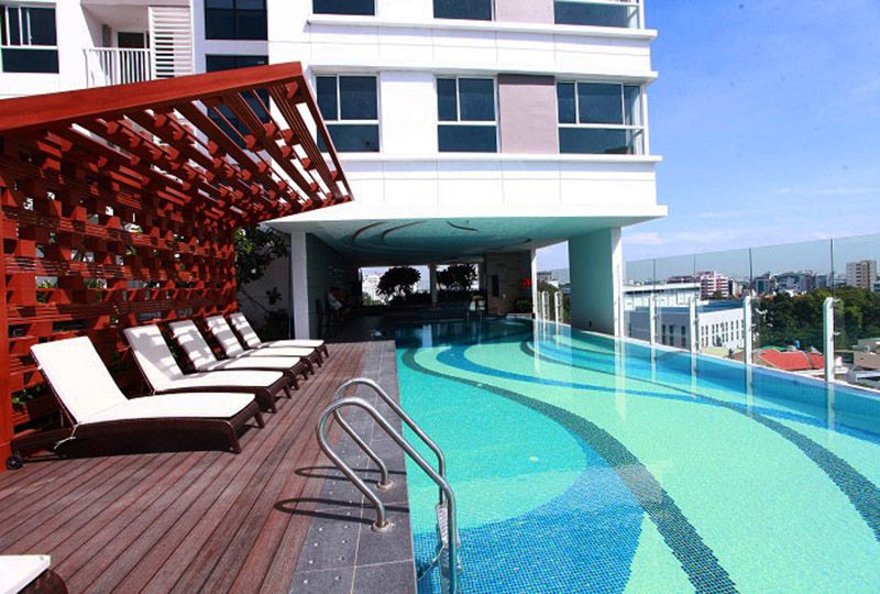 One bedroom apartment in Orchard Garden Phu Nhuan district for rent