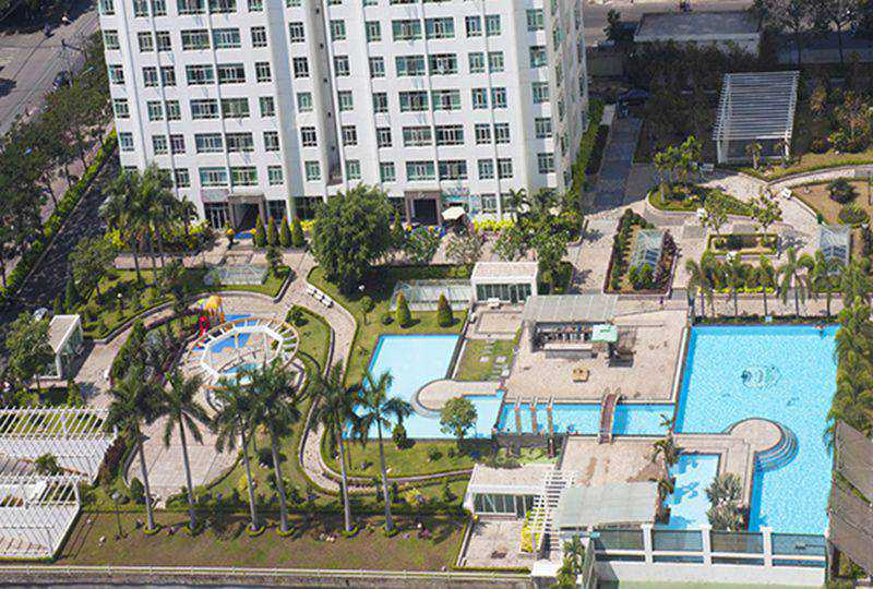 Penthouse in Giai Viet Building district 8 for rent